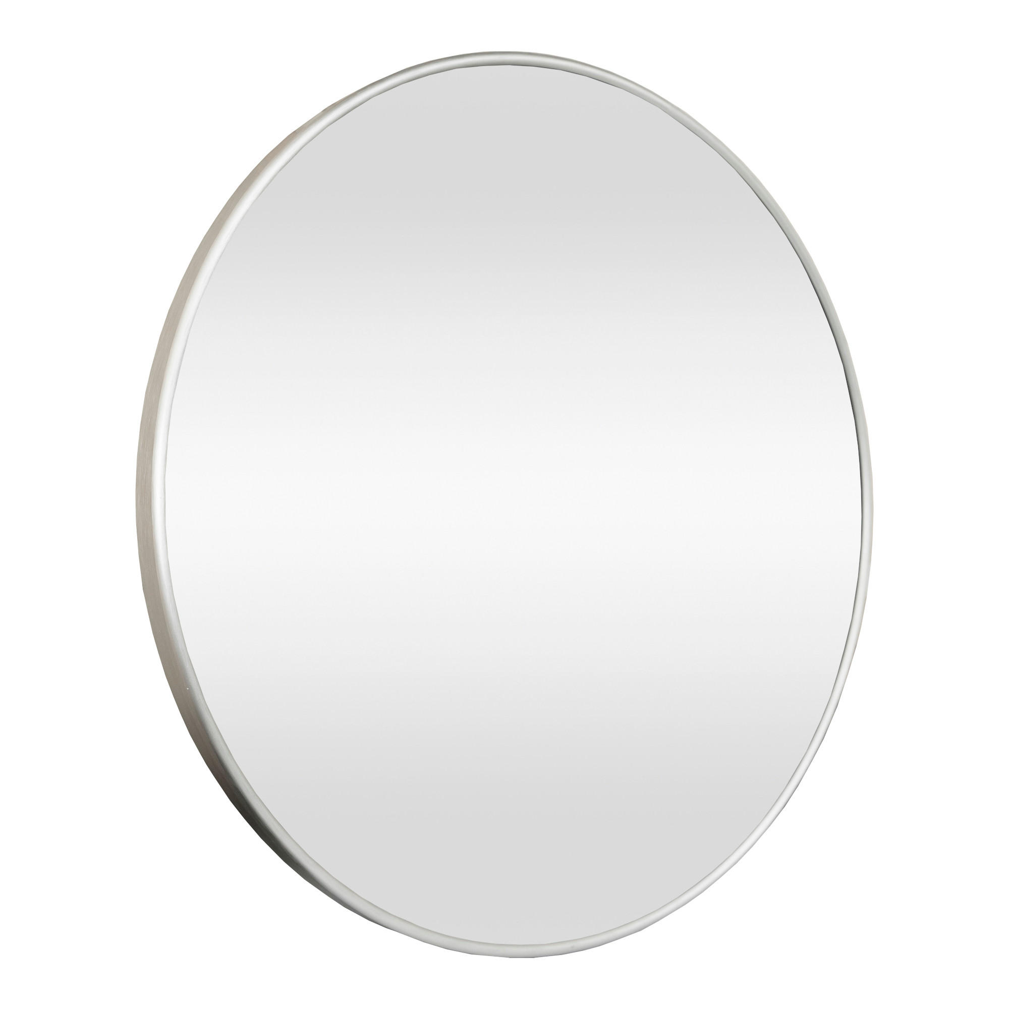 WANDSPIEGEL Ordona - Silberfarben, Glas/Metall (40/2.8/40cm) - [en.casa]