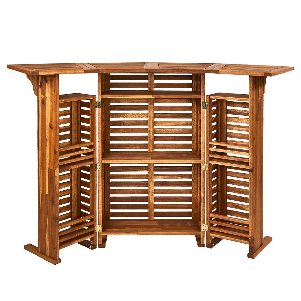 GARTENBAR Turntable - Braun, Holz/Holzwerkstoff (56/102/150cm) - Butlers