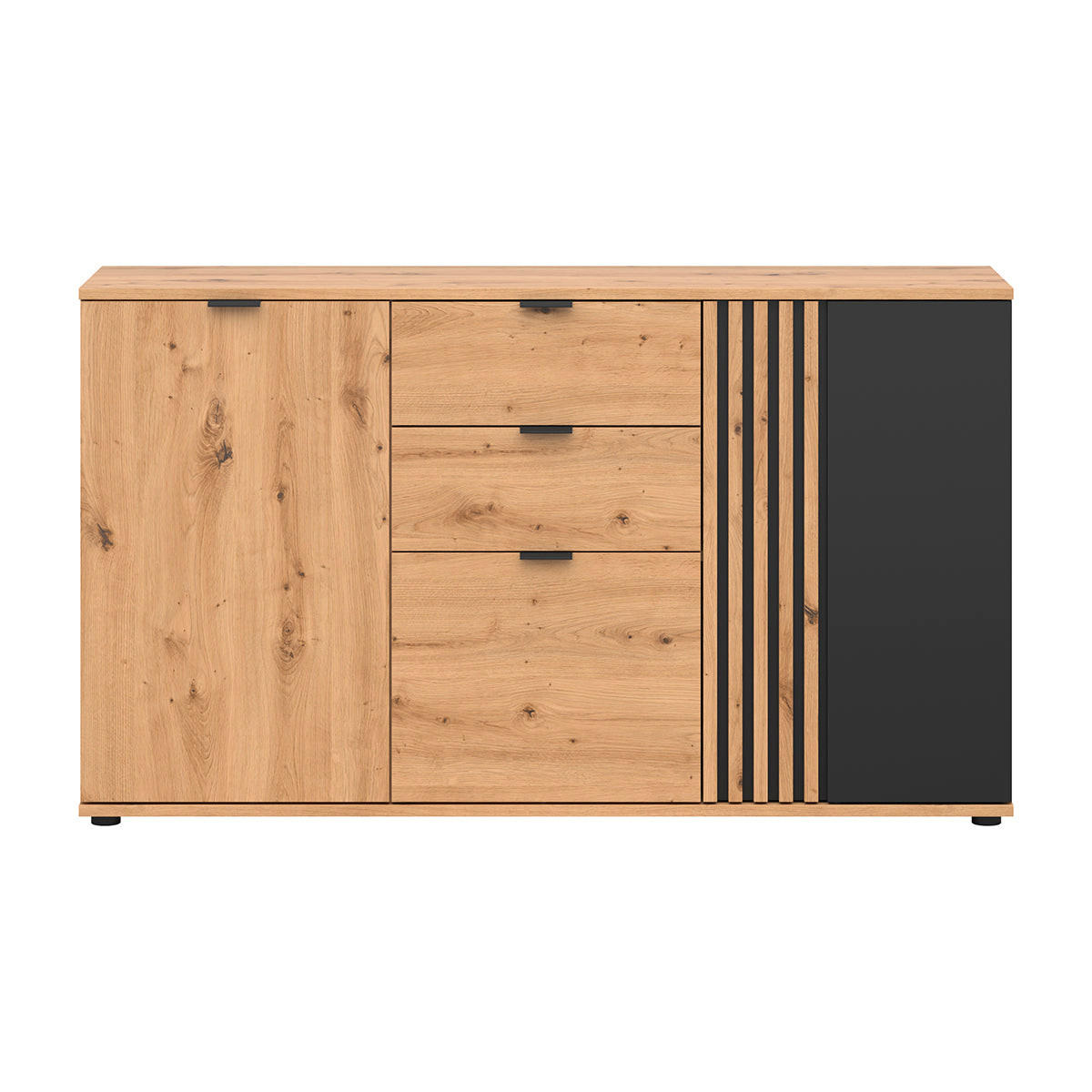 SIDEBOARD Ezra Dřevo - hnědá, kompozitní dřevo (150/87/40cm) - Petits-meubles
