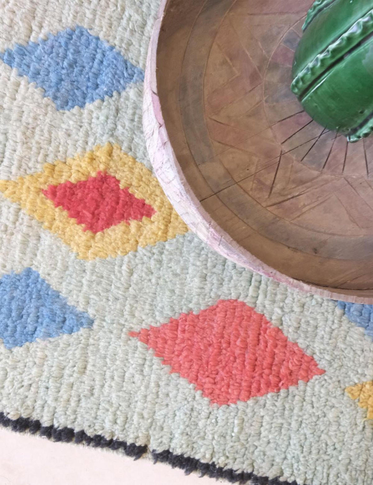 BERBERTEPPICH aus reiner Wolle 64x 335 cm - Multicolor, Naturmaterialien (64/335cm) - AFK Living