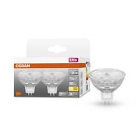 LEUCHTMITTEL GU5.3 - Reflektor MR16 Set - Transparent, Glas (5/4.4cm) - Osram