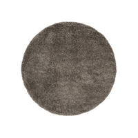 TEPPICH ESSENCE ROUND Grau 200/200 cm - Grau, Textil (200/200cm) - Tapiso