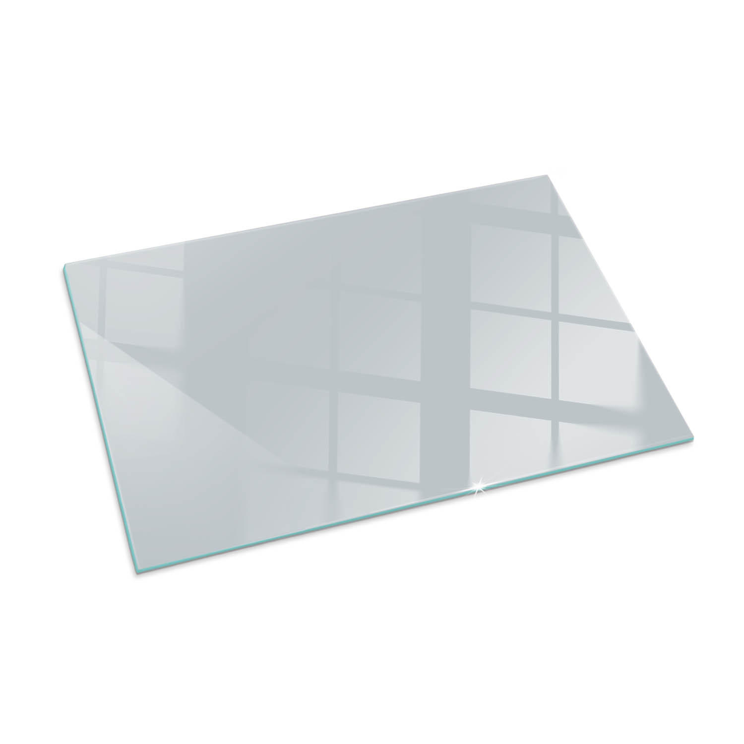 ArtPrintCave Glasplatte Grau 100x70x0.4 cm