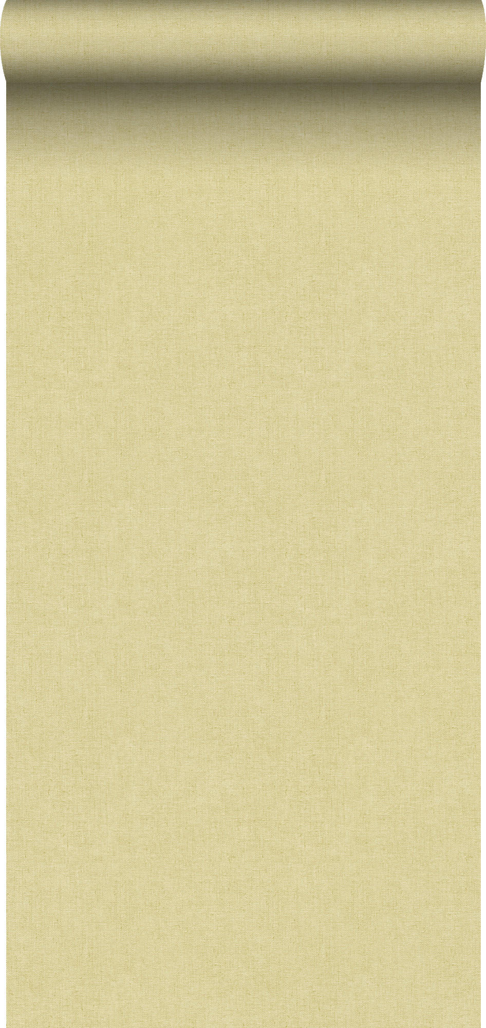 TAPETE Leinen-Optik - Gelb, Papier (53/1000cm) - Sanders & Sanders