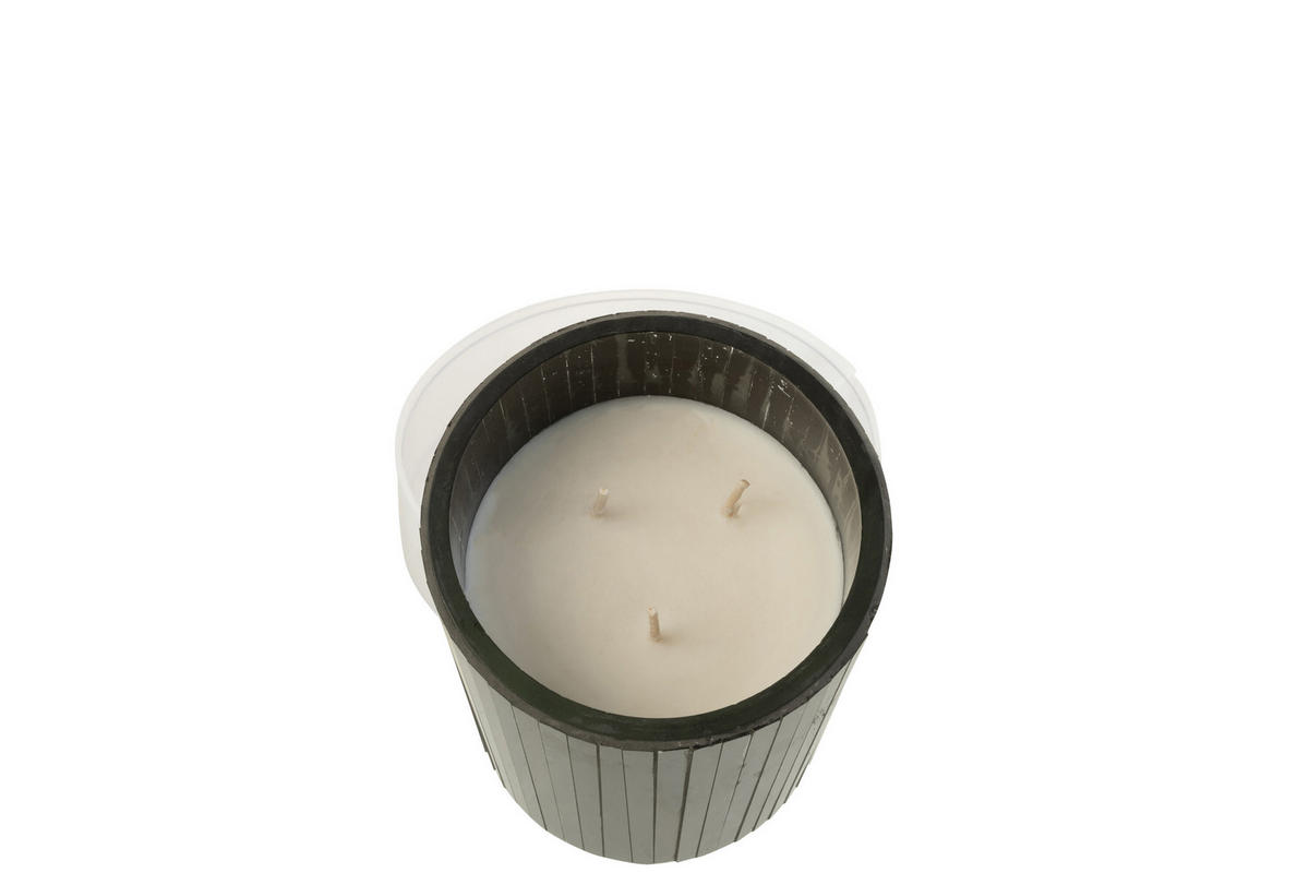 DUFTKERZE NOA - Schwarz - M - 55 Std. - Schwarz, Paraffin (12.5/15.5cm) - J-Line