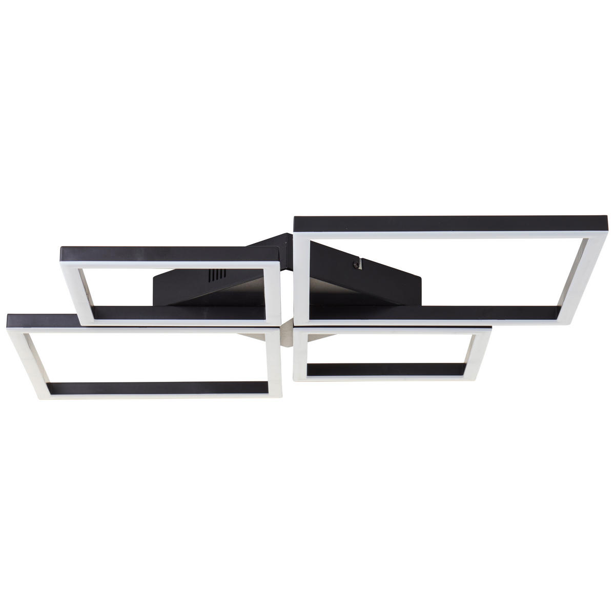 WANDLEUCHTE Tabea Schwarz 79,5/58/5,2 cm - Schwarz, Metall (58/5.2/79.5cm) - Brilliant