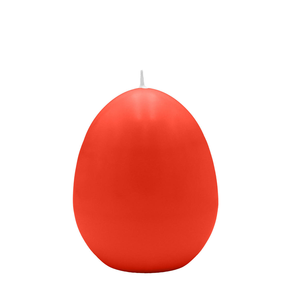 EIKERZEN Paprika 120 x Ø 80 mm, 6 Stück - Hellrot, Paraffin (8/12/12cm) - Kopschitz Kerzen