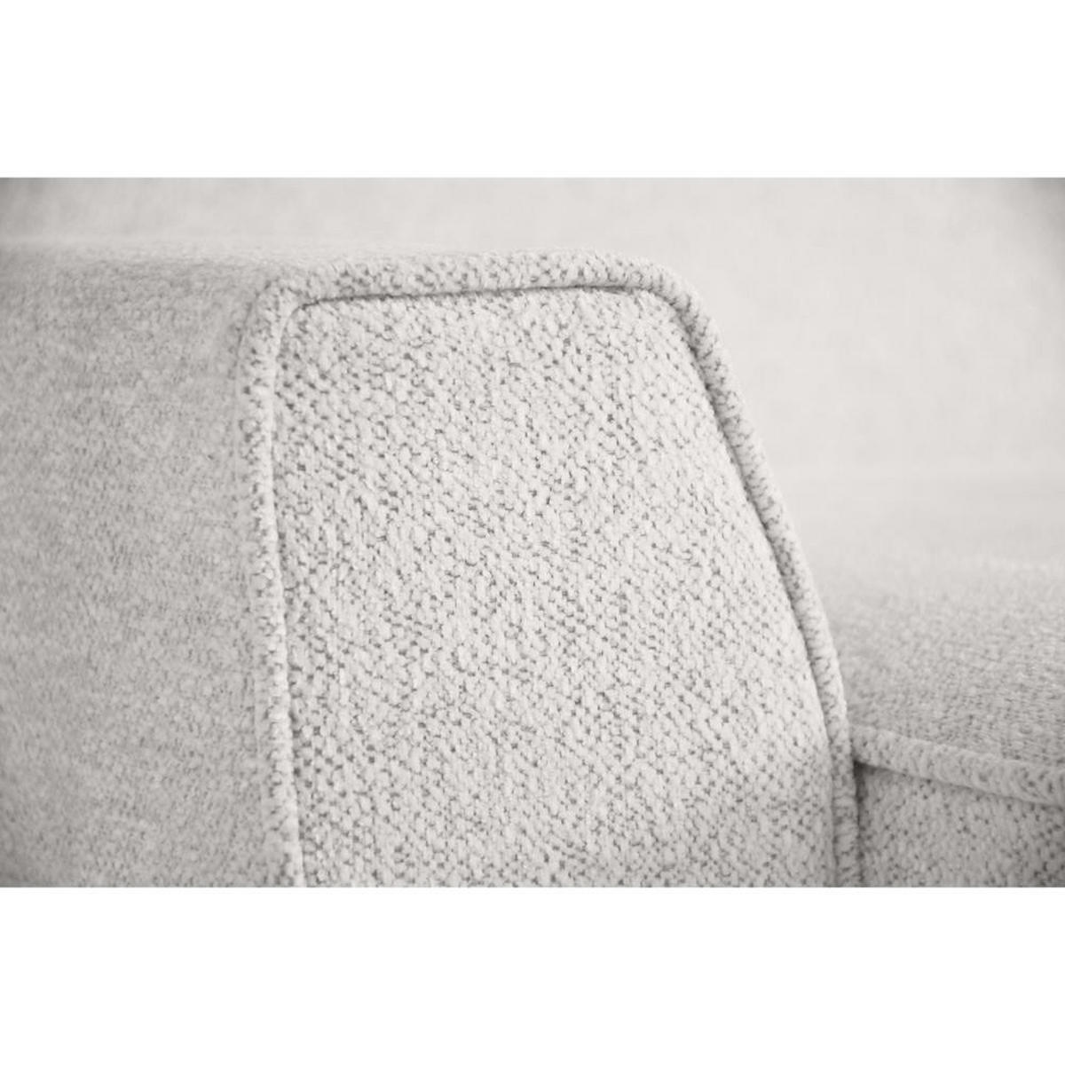 ECKSCHLAFSOFA Teramo beige - Beige/Schwarz, Kunststoff/Textil (235/150cm) - Beautysofa