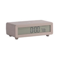 WECKER Berlin LCD with Charger - Grau - 8/4,5 cm - Grau, Kunststoff (8/4/8cm) - Karlsson