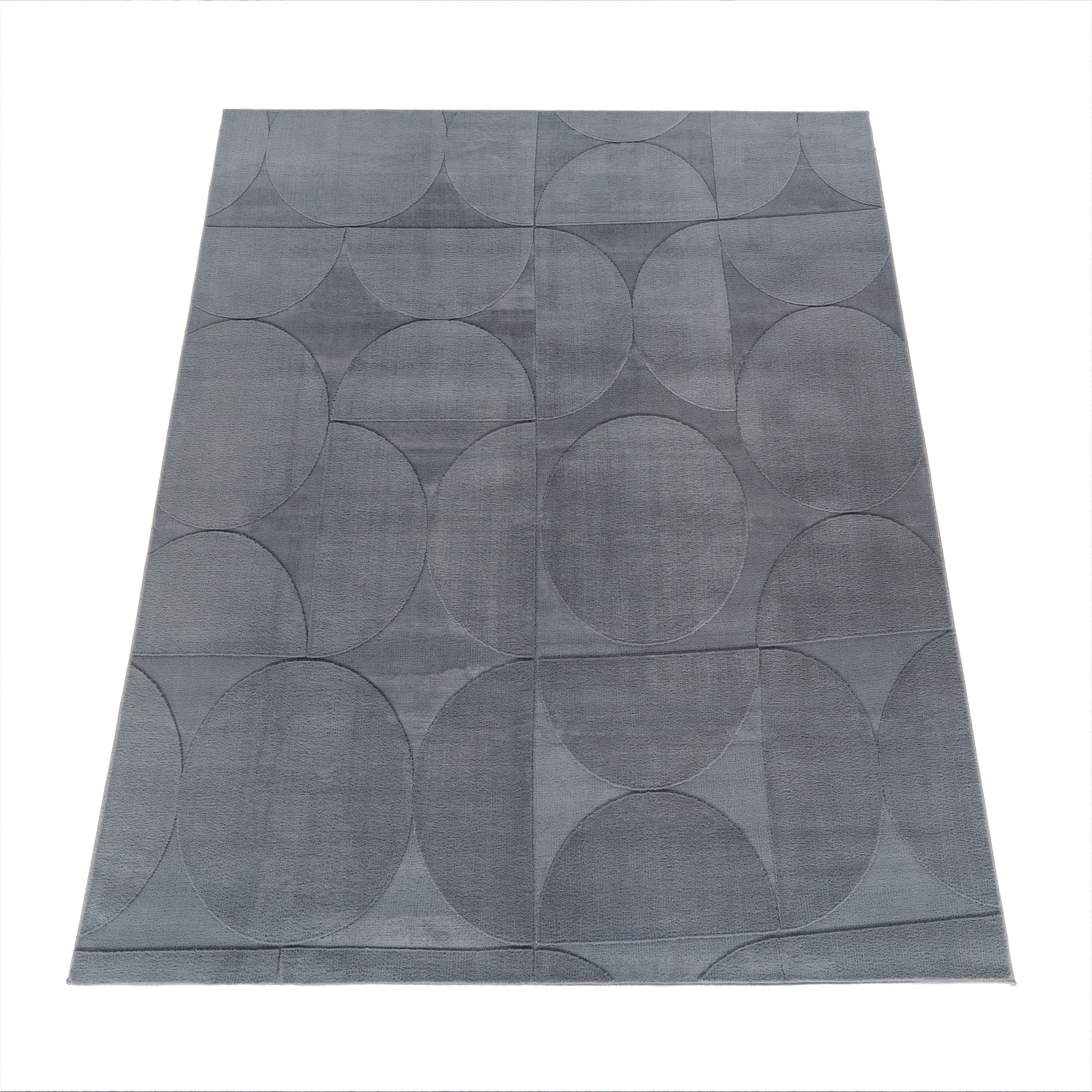 KURZFLORTEPPICH 80/150 cm Lelystad 526 - Anthrazit, Textil (80/150cm) - Paco Home