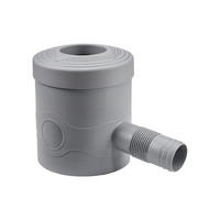 REGENSAMMLER DN 68-100, grau inkl. Filtereinsatz - Grau, Kunststoff (11.5/12.5/18cm) - GARANTIA