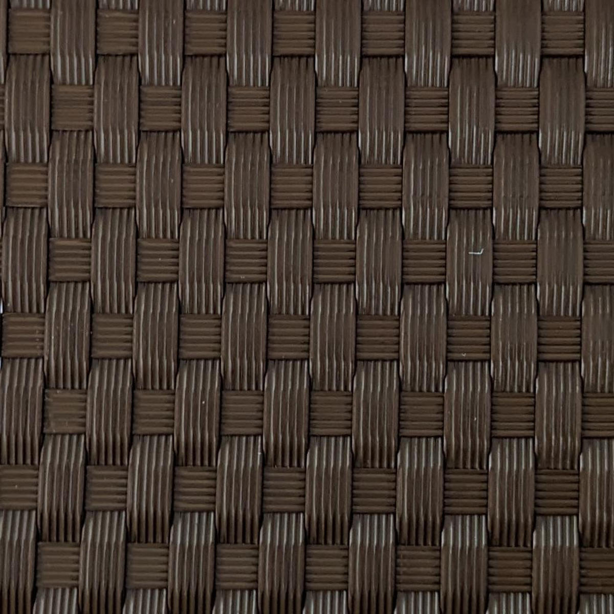 SICHTSCHUTZSTREIFEN Rattan PE für Doppelstabmatten Braun 26m - Braun, Kunststoff (2600/19cm) - ZAUN|ZU