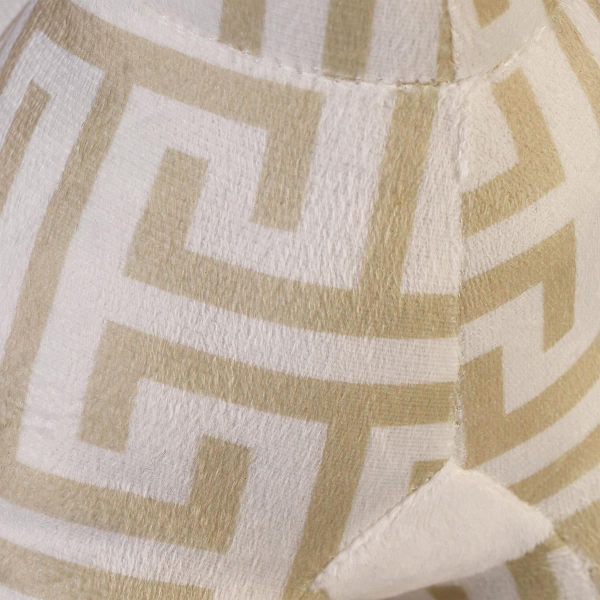 DÖRRSTOPP Vit Beige Giraff sandfylld 35 cm - Multicolor, Textil/Naturmaterial (15/25cm) - Relaxdays