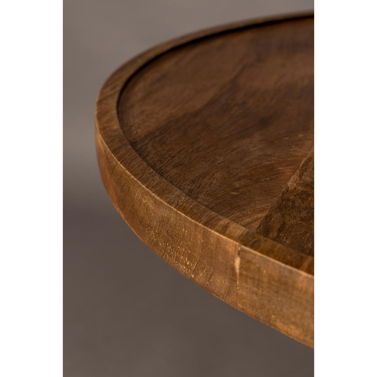 BEISTELLTISCH Cath Rund 66 cm - Braun, Holz (66/66/50cm) - Dutchbone