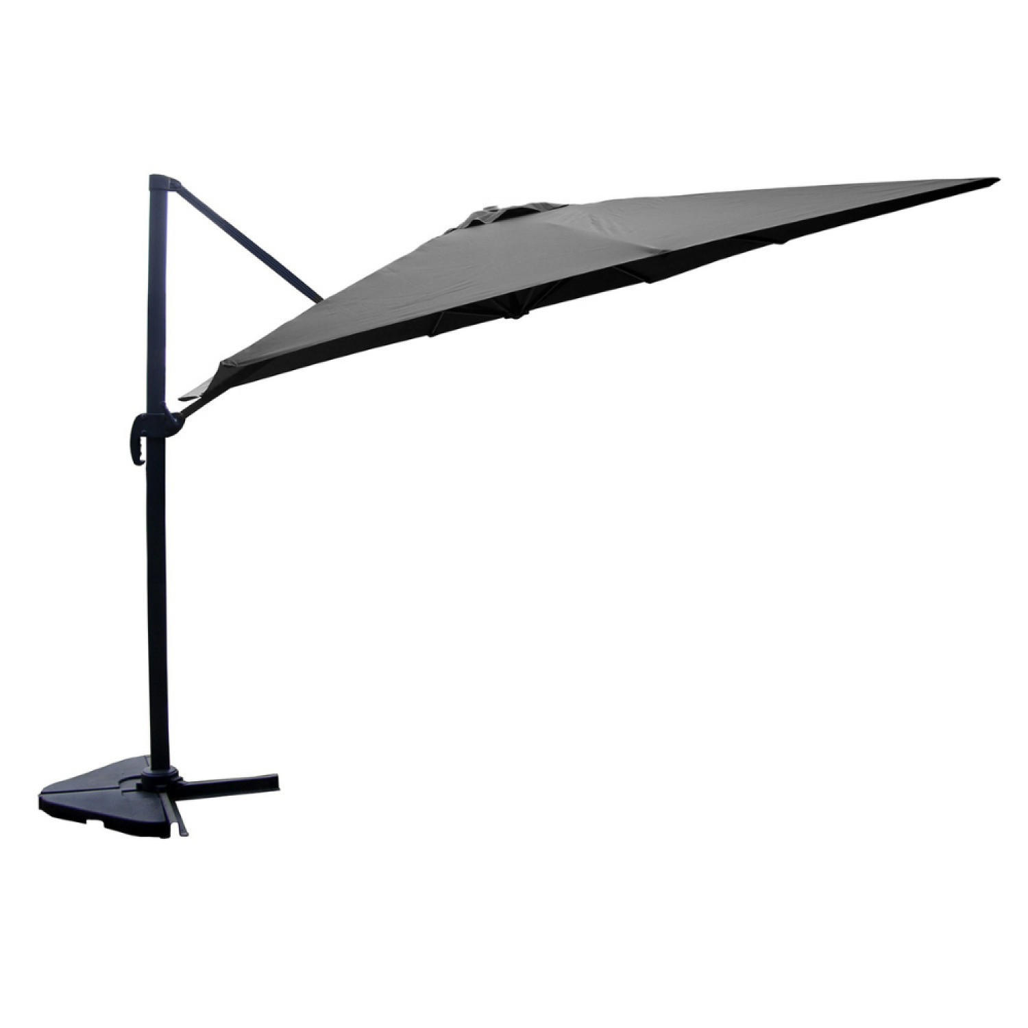 Concept Usine Sonnenschirm Grau 400x300 cm