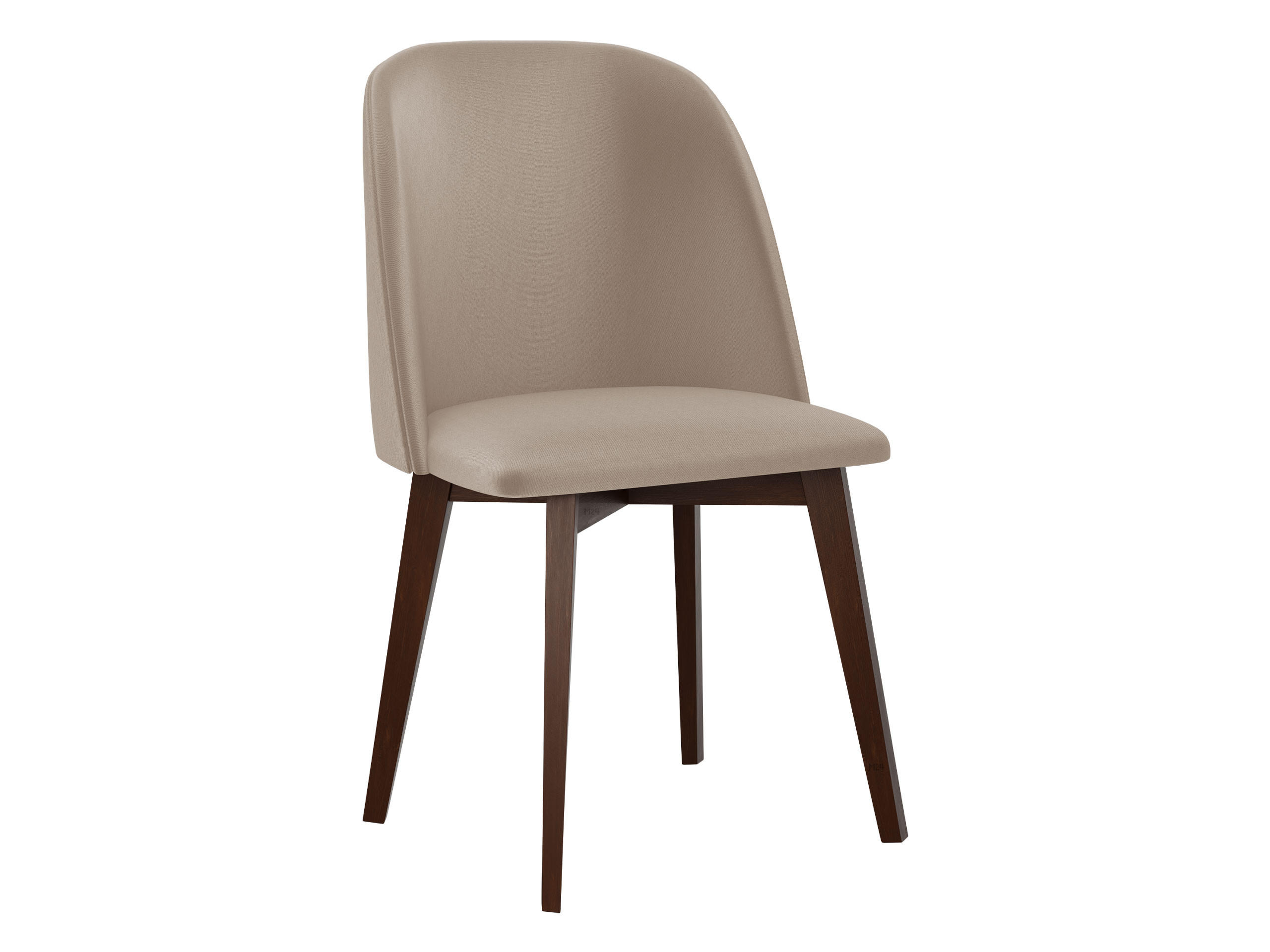 STUHL Monti 3, Holzfarbe: Nuss - Beige/Walnussfarben, Holz (48/83/55cm) - MIRJAN24