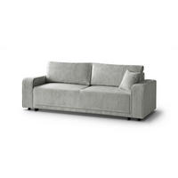 SCHLAFSOFA Primo 3-sitzer Grau - Grau, Textil (250/90/96cm)