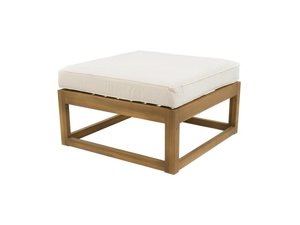 ECKLOUNGE-SET Karmoy Akazienholz FSC 100 für 4 Personen - Braun, Kunststoff - Green Spirit