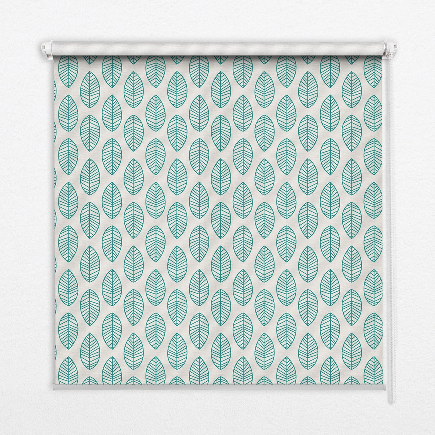 TULUP VNITŘNÍ roleta - okenní roleta - roleta - 70x140 cm - Modré listy