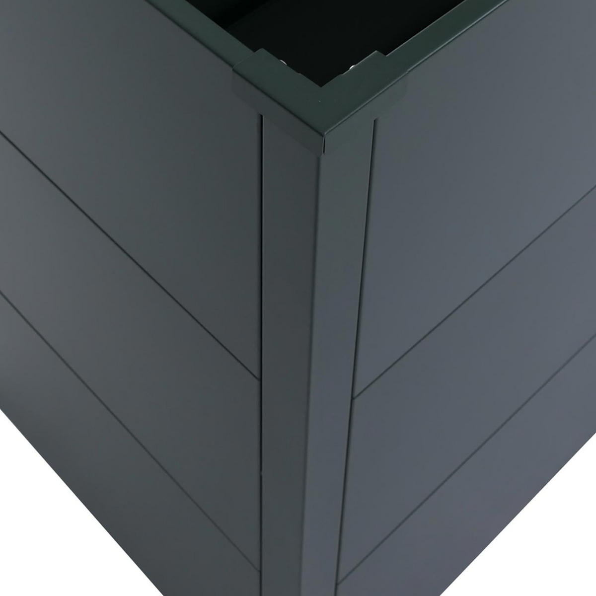 HOCHBEET 3er-Set 77x150x100cm Grün - Grün, Metall (150/77/100cm) - PROREGAL