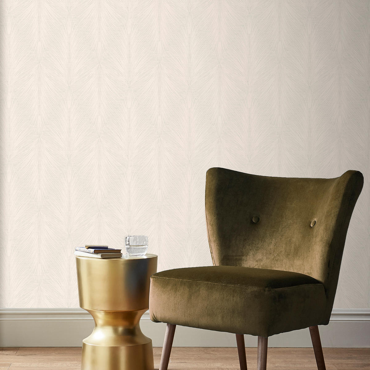 VLIESTAPETE - Lowen natürlich - Weiß, Papier/Kunststoff (52/1000cm) - Superfresco Easy