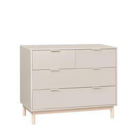 KOMMODE MIT SCHUBLADEN Elian Grau 100 cm x 80 cm - Grau, Holzwerkstoff (100/80/40cm) - Klast Home