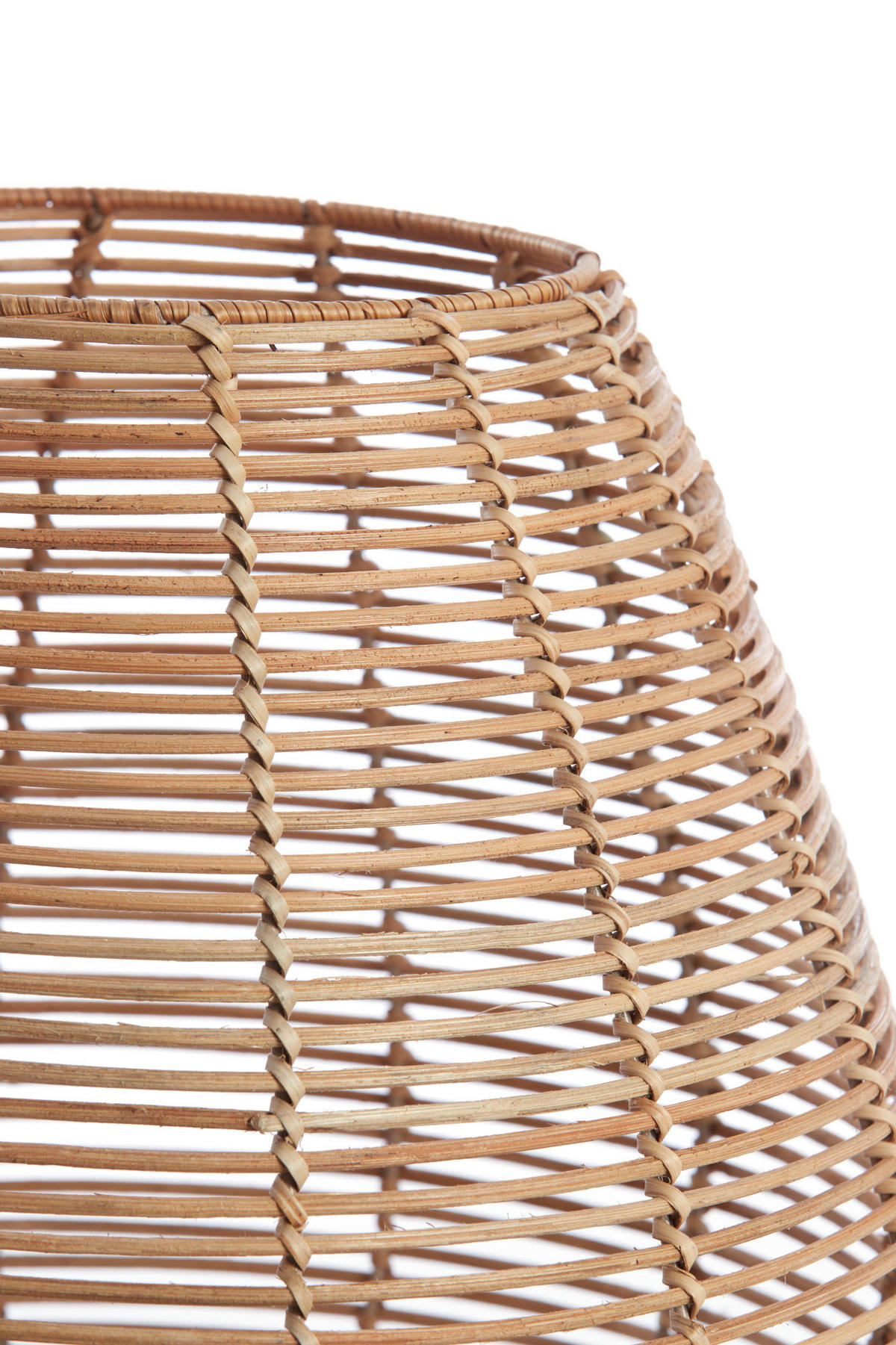 LAMPENSCHIRM Lettland Braun Ø38/35 cm - Braun, Holz (38/38/35cm) - Light & Living