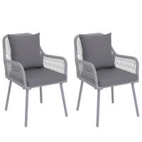 ZÁHRADNÁ STOLIČKA Svetlošedá - svetlosivá, textil (54/81/62cm) - MCW