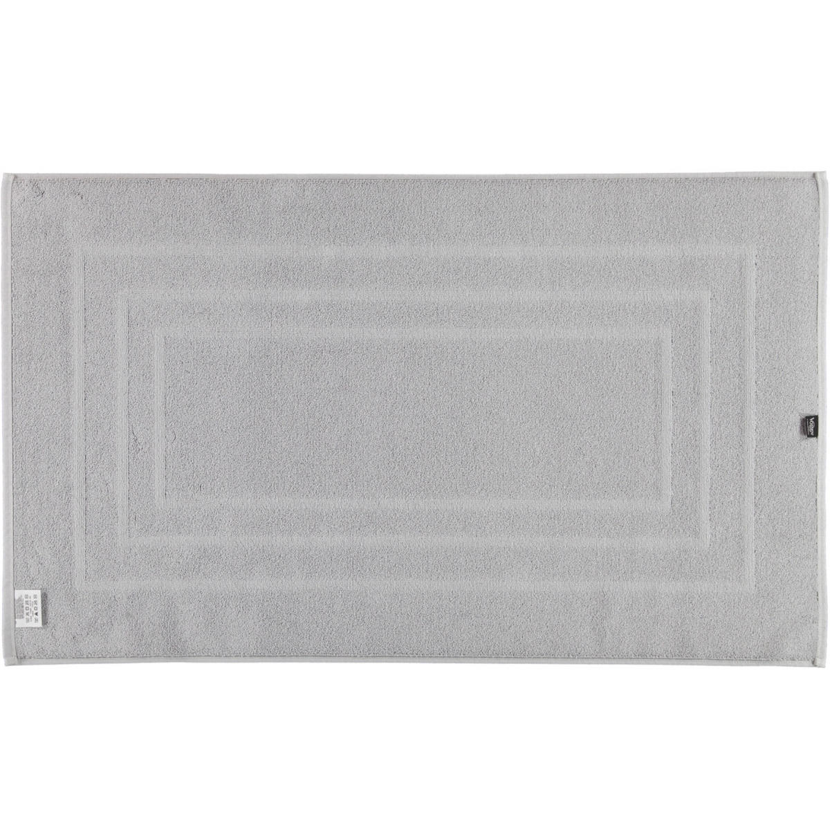 BADEMATTEN FEELING SHADOW - 7320 - Grau, Textil (60/100cm) - Vossen