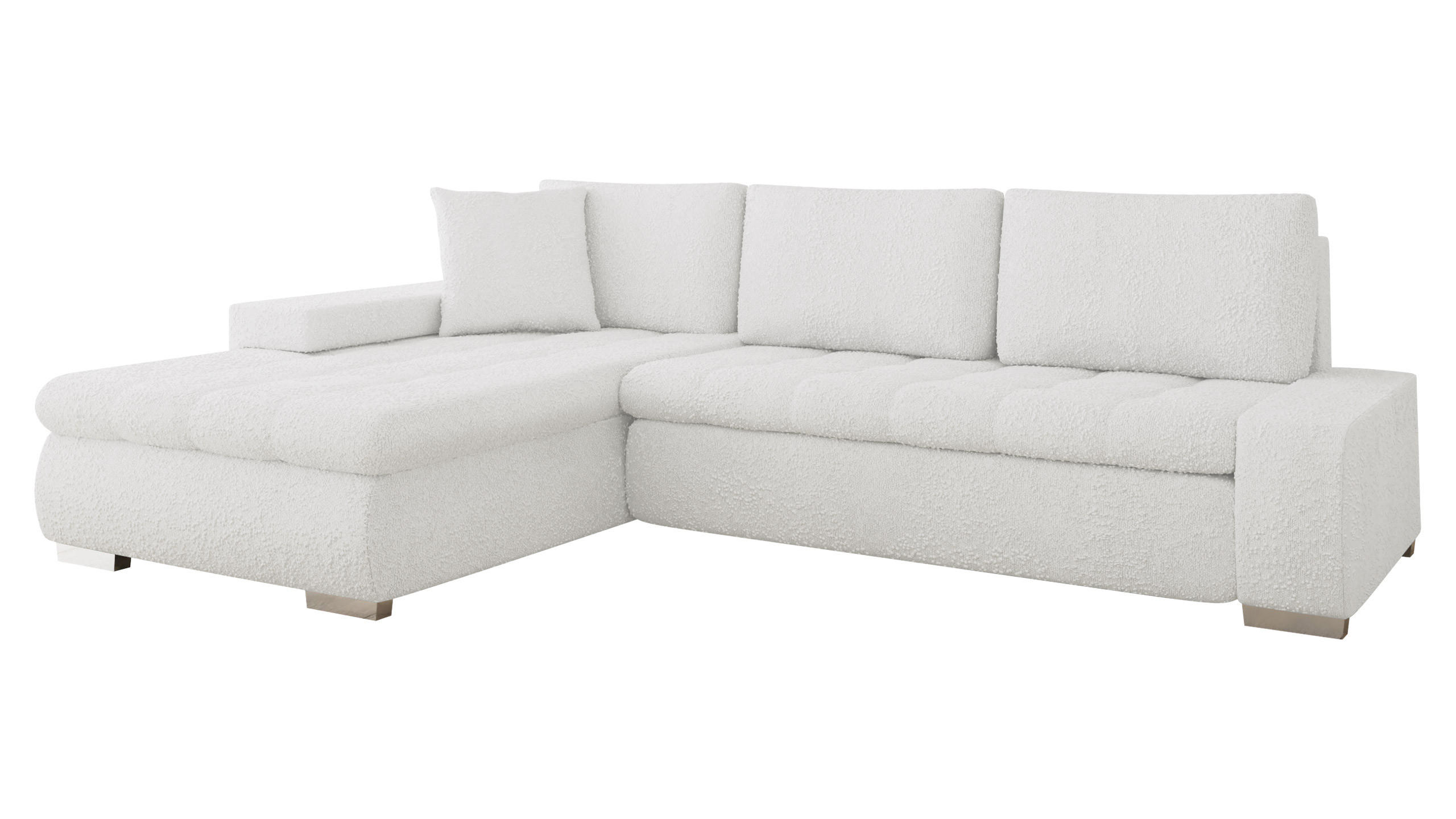 ECKSOFA Orkan Premium - Creme, Holz/Textil (302/213cm) - MIRJAN24