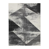 KURZFLORTEPPICH, mit Farbverlauf, aus Polypropylen, Anthrazit, 160 x 230 cm - Anthrazit, Textil (160/230cm) - KADIMA DESIGN