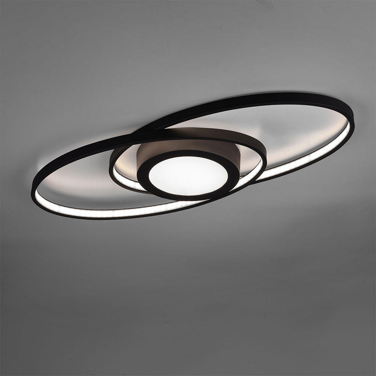 LED DECKENLEUCHTE Galaxy Anthrazit Metall - Anthrazit, Metall (23/57/4cm)