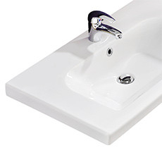 Waschbecken aus Keramik