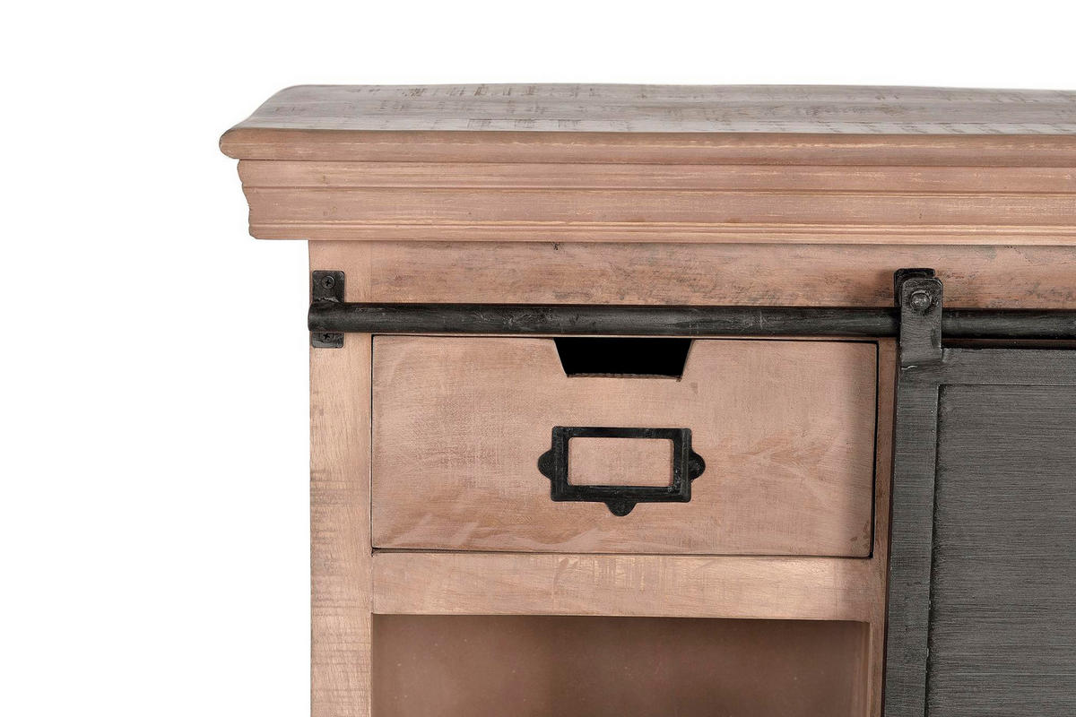 KONSOLE aus Mangoholz - Braun, Holz (32/85/85cm) - Giner y Colomer