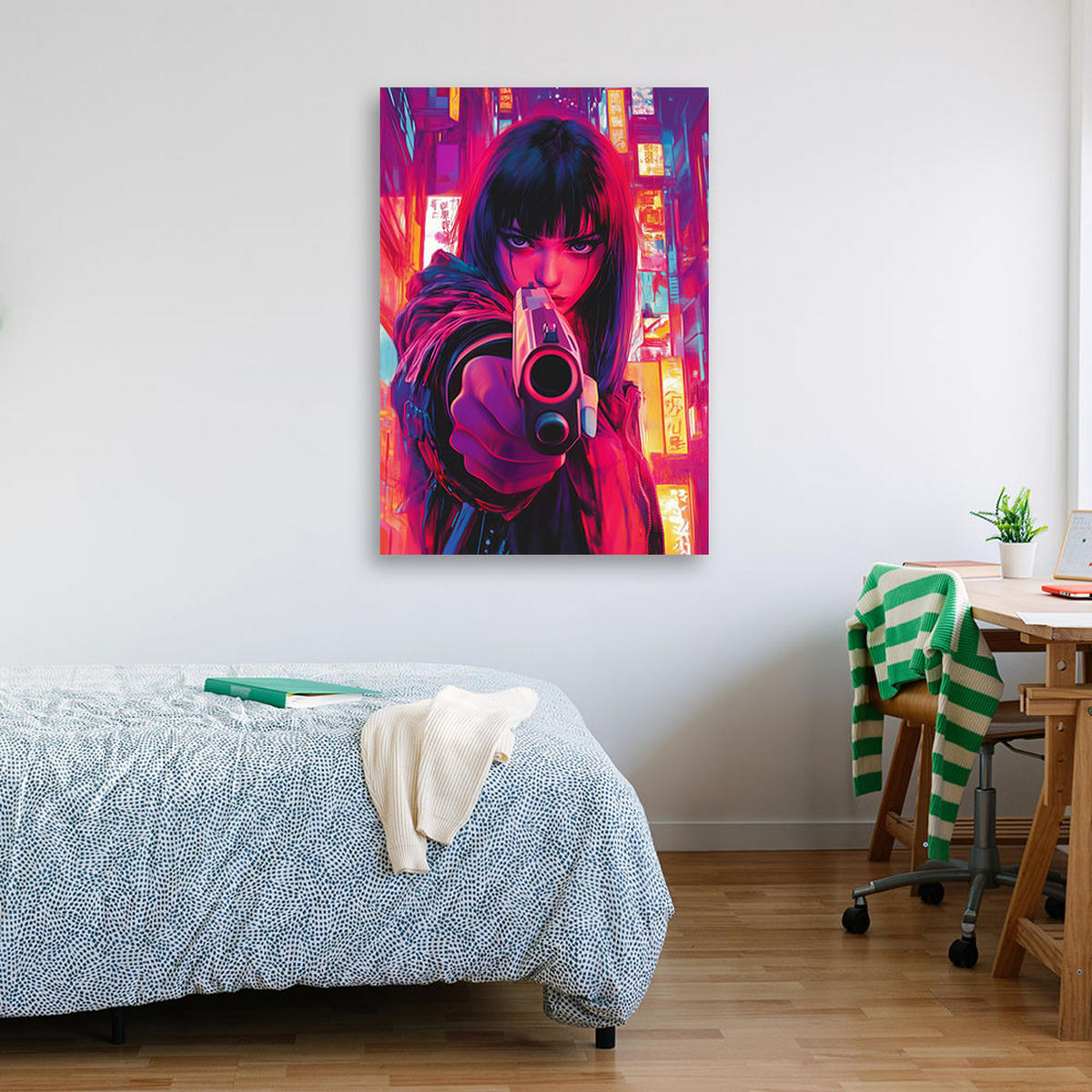 LEINWANDBILD Menschen & Charaktere 60x90cm - Multicolor, Textil (60/90cm) - Feeby