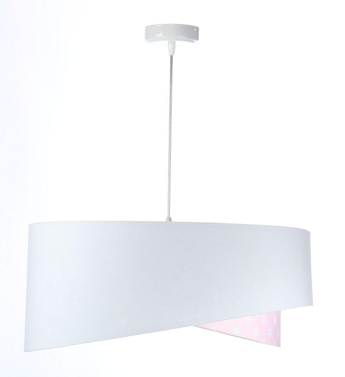 HÄNGELEUCHTE Rosa 50/23 cm - Pink, Kunststoff (50/1/23cm) - ONZENO