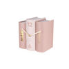 TISCHUHR Book 15/20/20 cm - Pink, Papier (20/20/15cm) - Karlsson