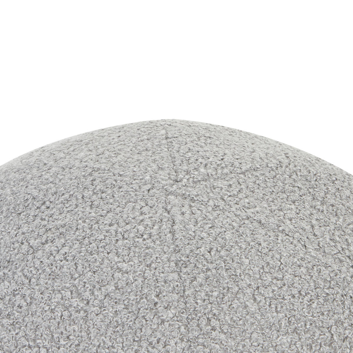 Dekokissen Grau 30/30 cm Salvia - Grau, Textil (30/30cm) - Beliani