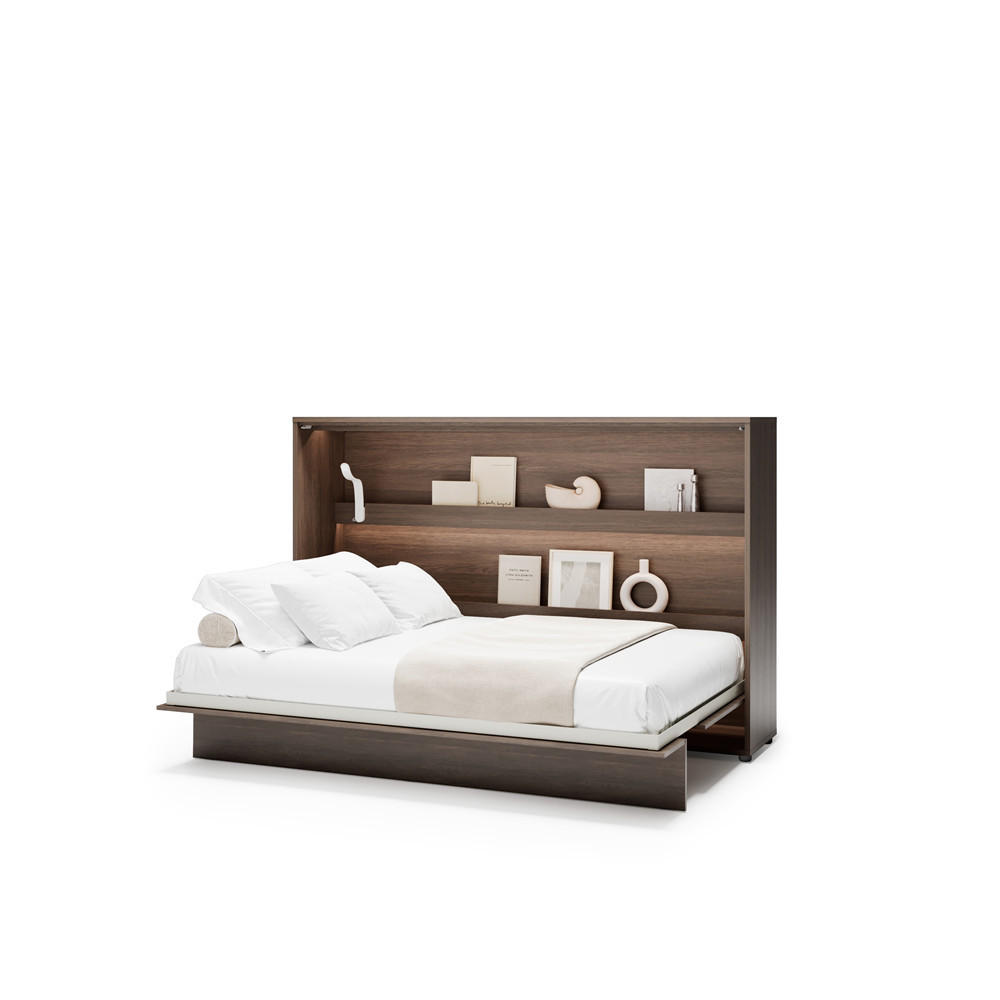 SCHRANKBETT BED CONCEPT BC-05 Matratze - Alteiche, Holzwerkstoff (120/200cm) - Meblini