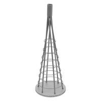 DEKO-BAUM Silber - Silberfarben, Metall (60cm) - MCW