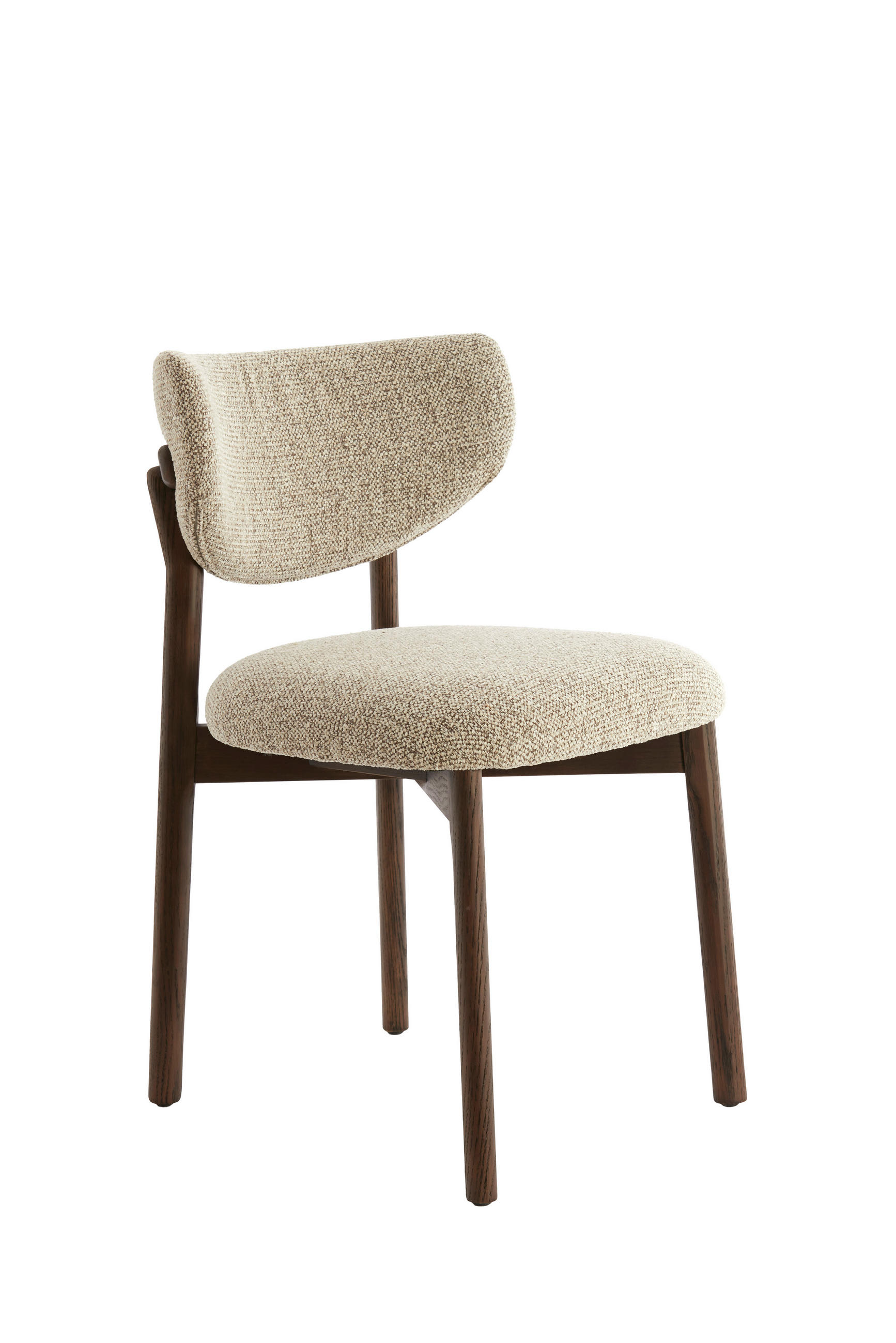ESSZIMMERSTUHL Trosa Braun 54.5/51/80.5 cm - Braun, Holz (51/80.5/54.5cm) - Light & Living