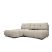 ECKSOFA Milorya Beige - Beige, Textil (230/90/170cm) - Pillovely