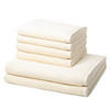 FROTTIERSET Vita 6-teilig - Naturfarben, Textil (50/100cm) - Ross