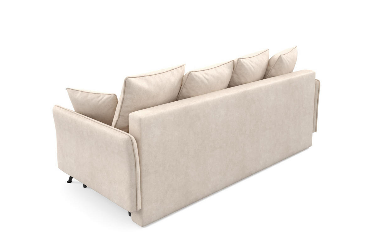 SCHLAFSOFA - Sofa Lamala - Beige - Beige, Holzwerkstoff (219/96/104cm) - Möblo