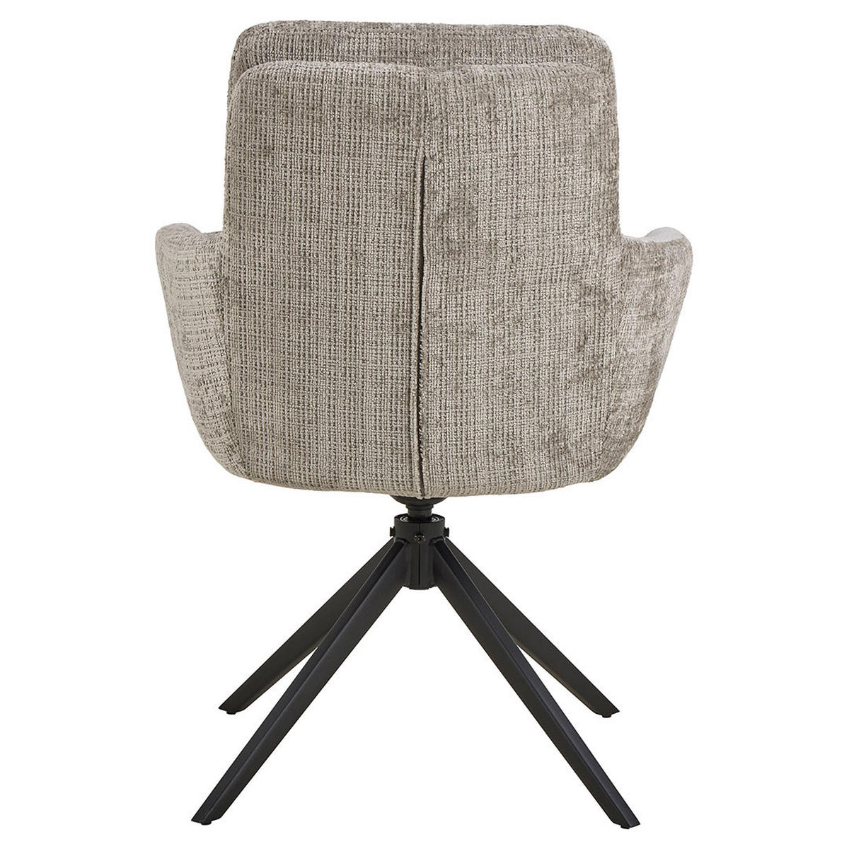 ESSZIMMERSTUHL, Roger, Grau, Stoff, 62 x 67 x 90 cm - Grau, Textil/Metall (62/90/67cm) - ebuy24
