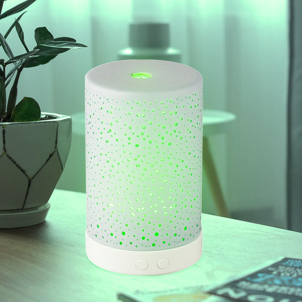 LED TISCHLEUCHTE Glas Weiß - Weiß, Glas (9/9/15cm) - Globo Lighting