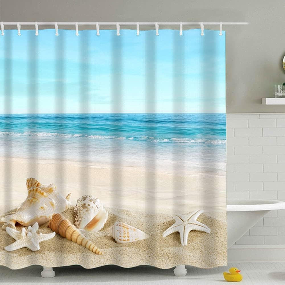 Mcboson Duschvorhang Blau 120x180 cm