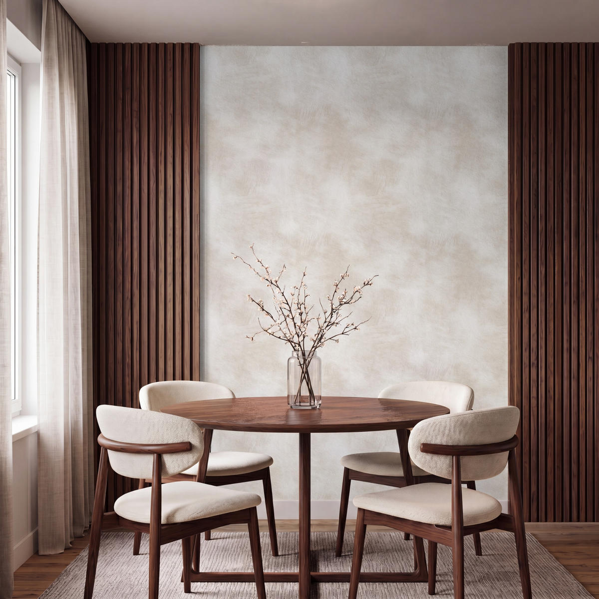 TAPETE - Dezent - Textur - Beige - 160x240 cm - Creme, Papier (160/240cm) - OnlyWow