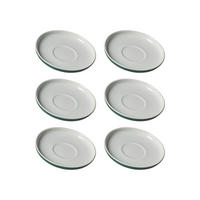 ESPRESSOUNTERTASSEN Jasper grün ø 10.5 cm 6er Set - Grün, Keramik (10.5cm) - Ritzenhoff Breker