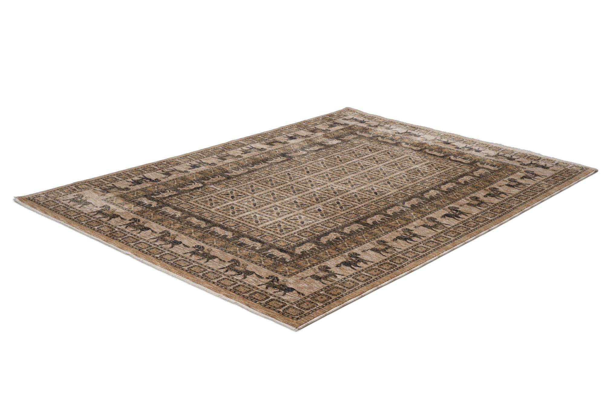 ORIENTTEPPICH Beatrice 40x60 cm - Beige, Textil (40/60cm) - THEKO